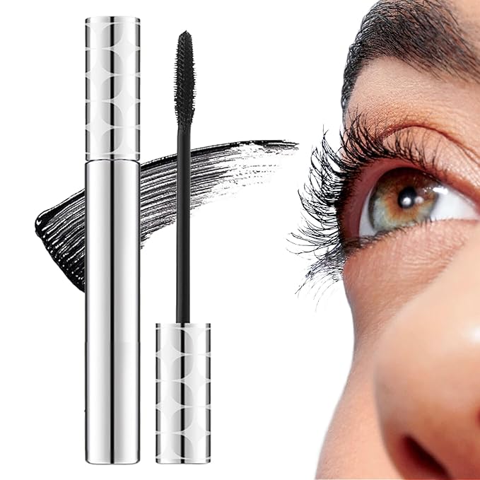 Mascara for Older Women 60 Plus, 2026 New Mascara Volume and Length for Mature Women with Thinning Lashes, Non Clumping Waterproof Long Wear (Black)