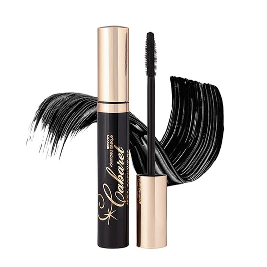 Vivienne Sabó Classic Mascara Cabaret – Volume and Length Mascara for Defined Everyday Lashes, Clean, Smudge-Resistant, Cruelty-Free, Blackest Black, Made in Italy, 0.3 fl oz