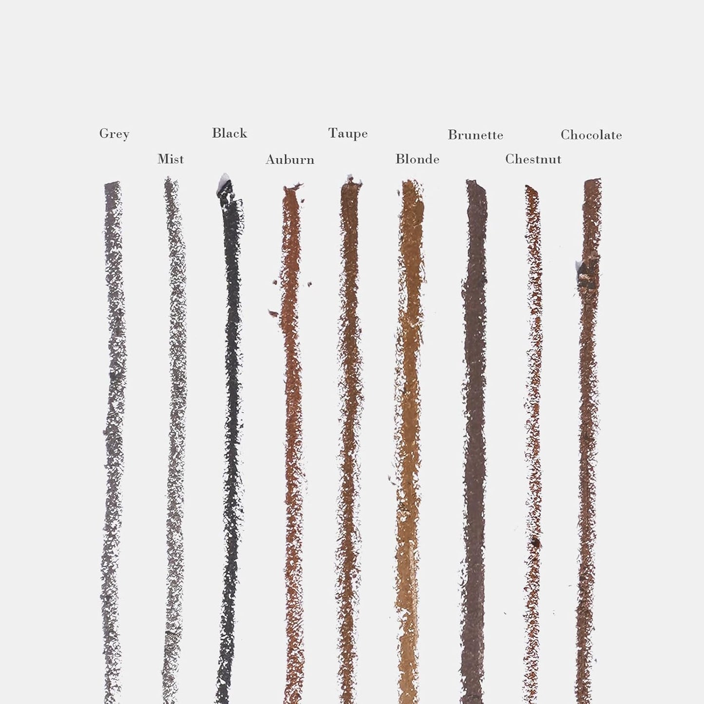 Gray Eyebrow Pencil for Older Women, Dual-ended Grey Eyebrow Pencil Waterproof with Brush Spoolie, Automatic Eye Brow Makeup Pen for Precise Defination, Long lasting and Smudgeproof,Grey, YES.EYE DO