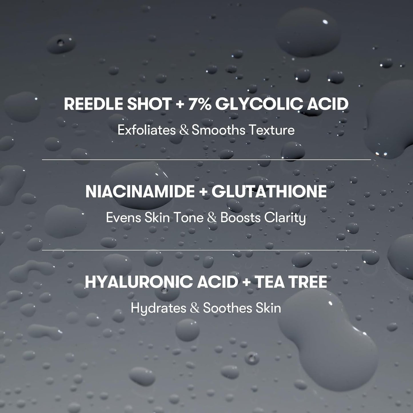 VT COSMETICS 7% Glycolic Acid Reedle Shot Head-to-Toe Mist with Niacinamide, Exfoliating Spray for Bumpy & Strawberry Skin, Dark Spots, Skin Texture, Keratosis Pilaris, Korean Skincare (4.05 fl oz)