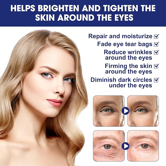 Anti Wrinkle Essence, Glozie Eye Serum, Glozie Instant Eye Lift Eye Cream, Anti Wrinkle Serum, Eye Cream For Wrinkles, Instant Anti-Aging Firm Eye Temporary Eye Tightener, Permanent Anti-Aging Cream