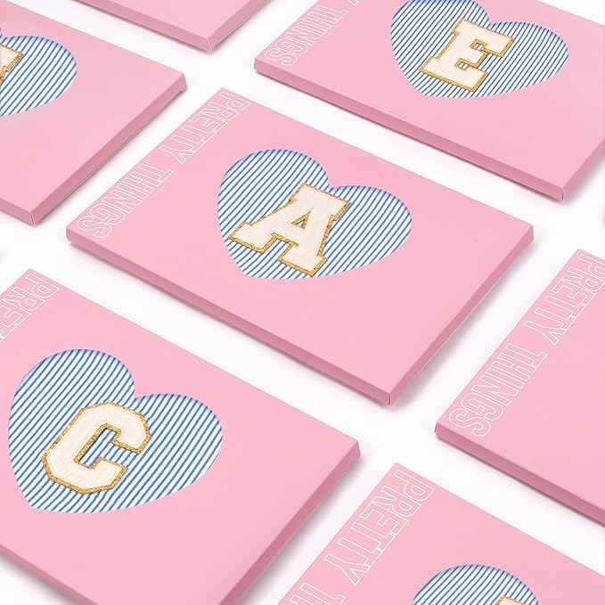 2 PCS Initial Makeup Bags for Women: Cosmetic Bag for Travel Toiletry - Birthday Gifts for 11 12 13 14 15 16 17 18 Years Old Girl Graduation Teacher Gift- Teen Girl Gifts Trendy Stuff - Blue A