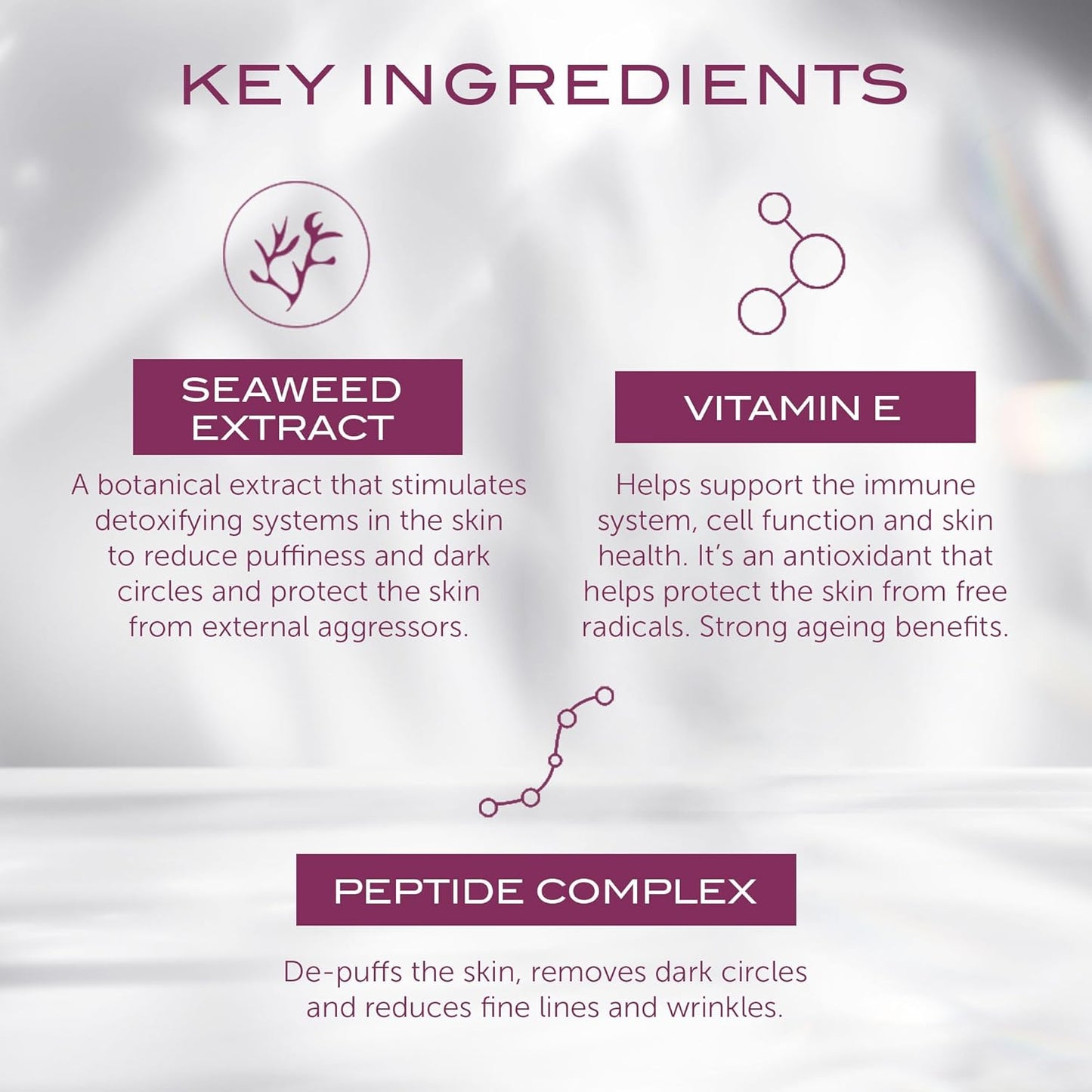 111SKIN Cryo De-Puffing Eye Mask, Hydrating Under Eye Patches for Puffy Eyes & Dark Circles with Seaweed Extract, Vit E & Peptide Complex, Nourishing Formula for Fine Lines & Puffiness, 8 Pairs, Blue