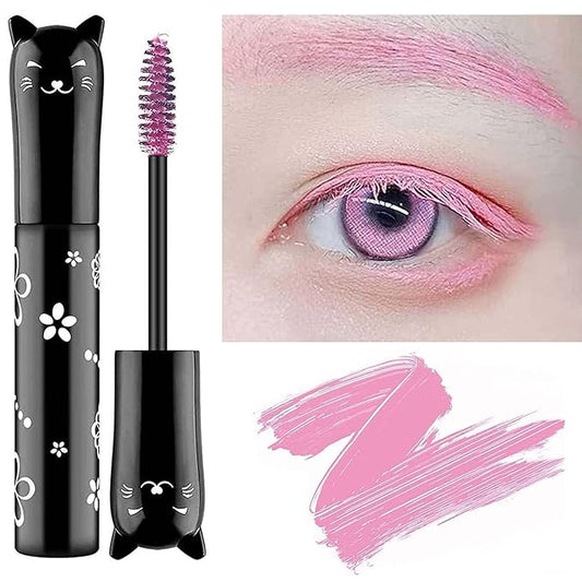 Pink Mascara Colored Eyes Makeup Best Natural Hypoallergenic Primer Benefit Waterproof Fast Dry Eyelashes Red Volumizing Lengthening Curling Defining party birthday woman girl gift