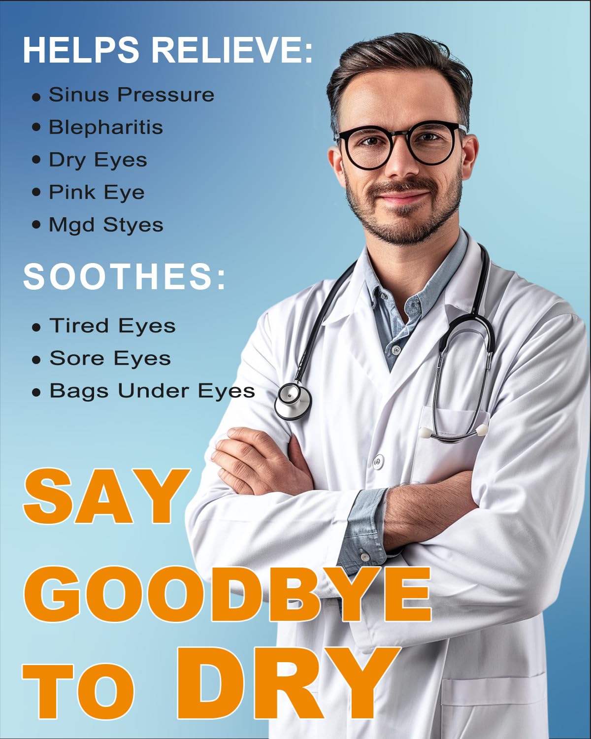 16 Packs Steam Eye Mask Lutein, Heated Eye Masks Bluebell Scent Relaxing Gifts for Women Soothing Eye Fatigue Hot Sleep Mask, Warm Eye Compress for Dry Eyes, Disposable Eye Mask for Travel Essentials