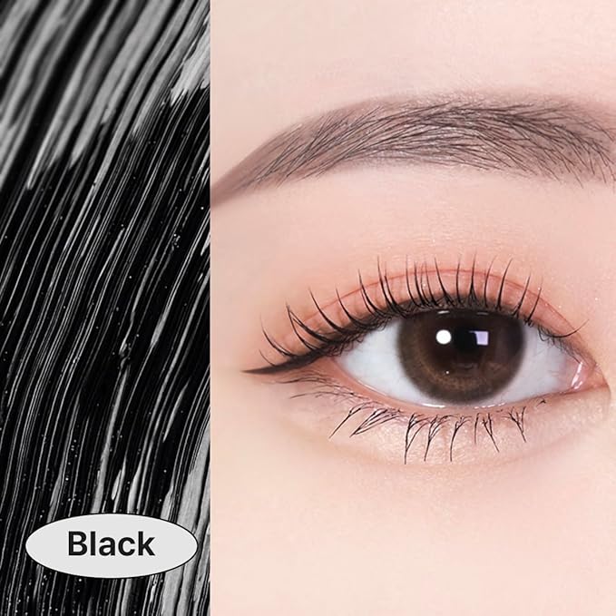 HEIMISH Dailism Smudge Stop Mascara, Volumizing & Lengthening, Long-lasting, Waterproof, Smudge-proof, Non-Clumping, Washable Cleansing Korean Mascara, 0.32oz/9g - Black Volume