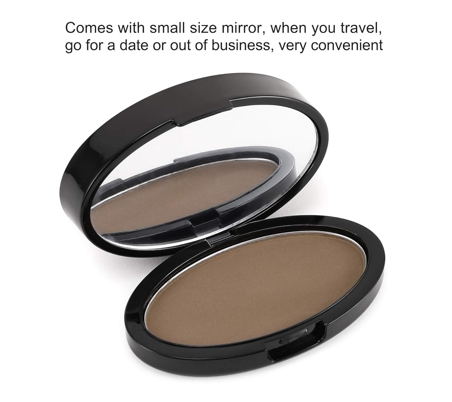 Boobeen Eyebrow Seal Stamp Powder - Waterproof 3 Seconds Eye Make Up Nature Coloring Kit - Creates Natural Looking Brows for Makeup Beginners