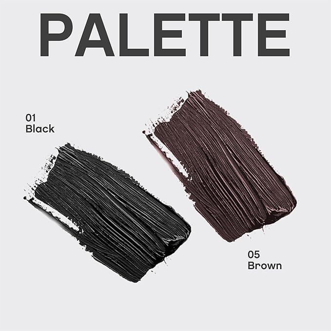 Vivienne Sabó Cabaret Premiere Black Mascara, Volume and Length, Defining, Curling, No Flaking, No Clumping, Smudge Proof, Washable, Cruelty-Free, Made in Europe, (01 Black), 0.6 Fl Oz, 2 Pack