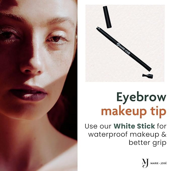 Light Brown/Taupe Eyebrow Powder – Long-Lasting, Waterproof, Smudge-Proof Brow Powder for Natural, Defined Brows – Vegan & Cruelty-Free Eyebrow Makeup by Marie-José