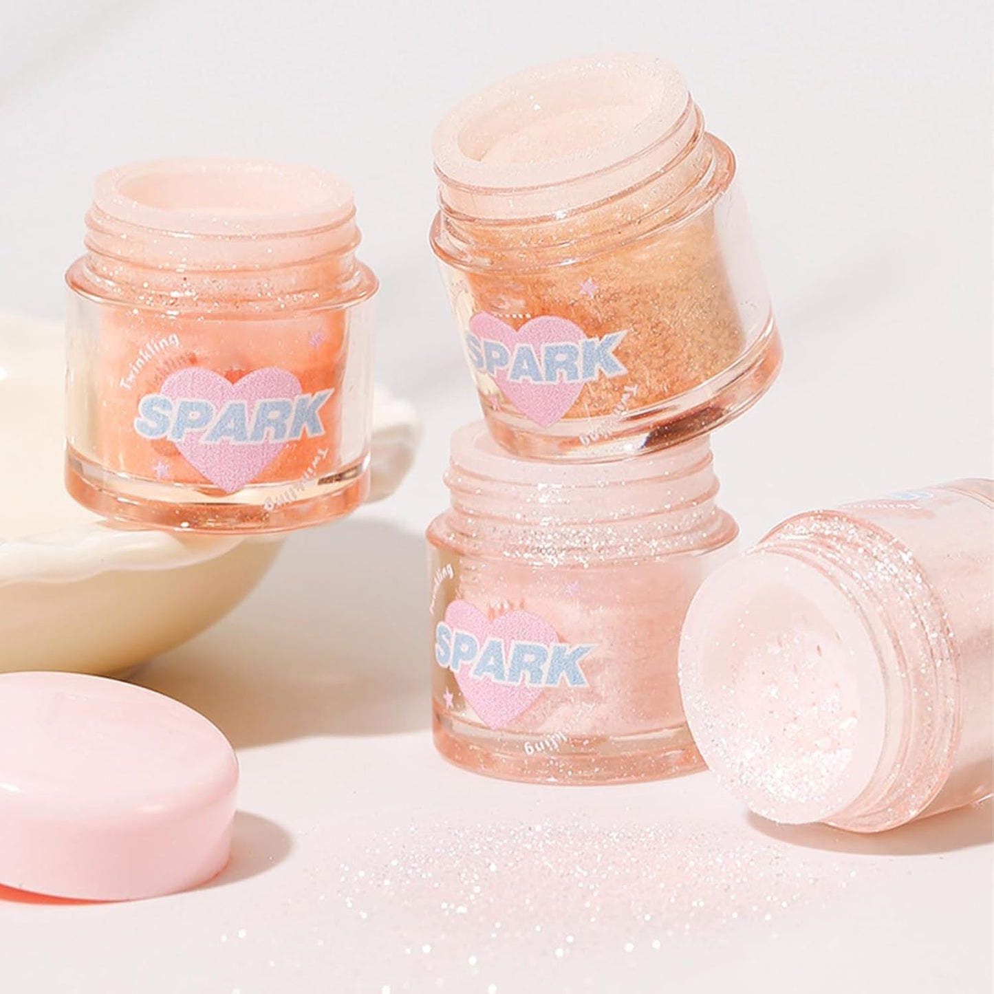 Gold Glitter Eyeshadow Loose Powder, Crystals Eye Face Glitter Korean Makeup Eye Shadow, Sparkle Shimmer Highlighter Makeup#28