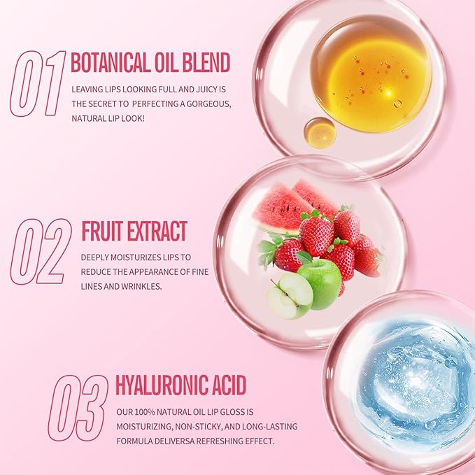 Fruit Lip Mask Set with Honey & Vitamin E, Moisturizing Overnight Treatment, Effective Reduces Lip Lines Prevention Dry and Cracked (8 Flavors)