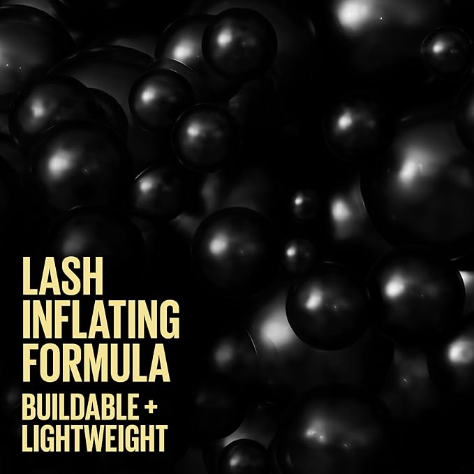 Maybelline The Colossal Bubble Washable Mascara, Buildable Mascara Volume and Length Formula for Bold, Separated Lashes, Brownish Black, 1 Count