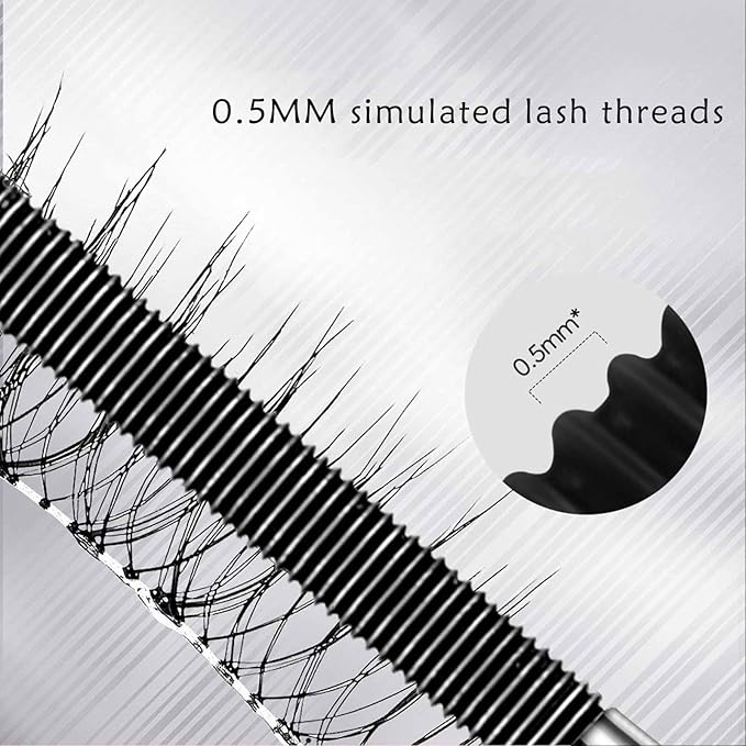 Eyelash Primer before Mascara Volume and Length Curl Waterproof Sweatproof Lengthening Mascara Primer Non-Smudge Long Lasting