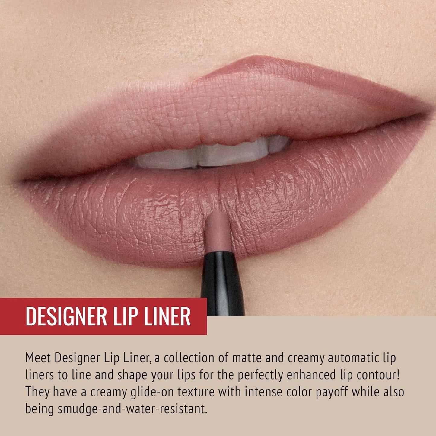 Runway Rogue LuxGloss Kit with 2 Moisturizing Shimmer Lip Gloss Tubes (‘Strike a Pose’ and ‘Fashion Week’) and 1 Matte Lip Liner Pencil (‘Work It Babe’)