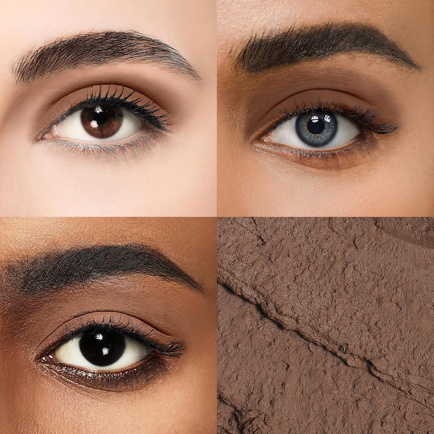 Cream Waterproof Hypoallergenic Eyeshadow Stick, long wear Metallic Glitter Matte Eye Shadow Pencil With Makeup Brush, Eye Brightener, 31 Matte Turkish Coffee