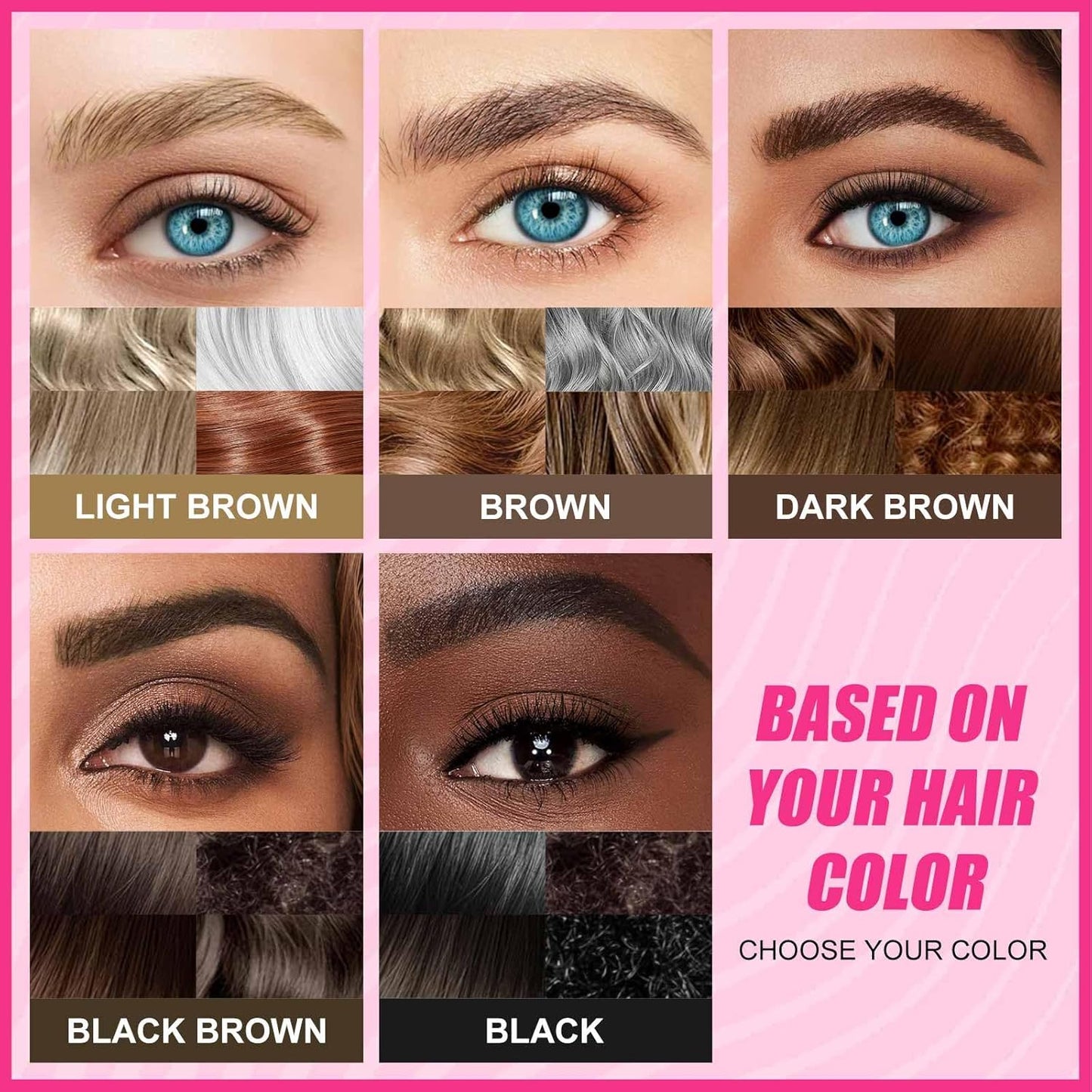 Microblading Eyebrow Pencil, Waterproof Eyebrow Pencils for Women Hair Like Natural Liquid Brow Contouring Pen, 2-in-1 Dual-Ended Long Lasting Brow Filler Pen with Precise Micro-Fork-Tip, Soft Black