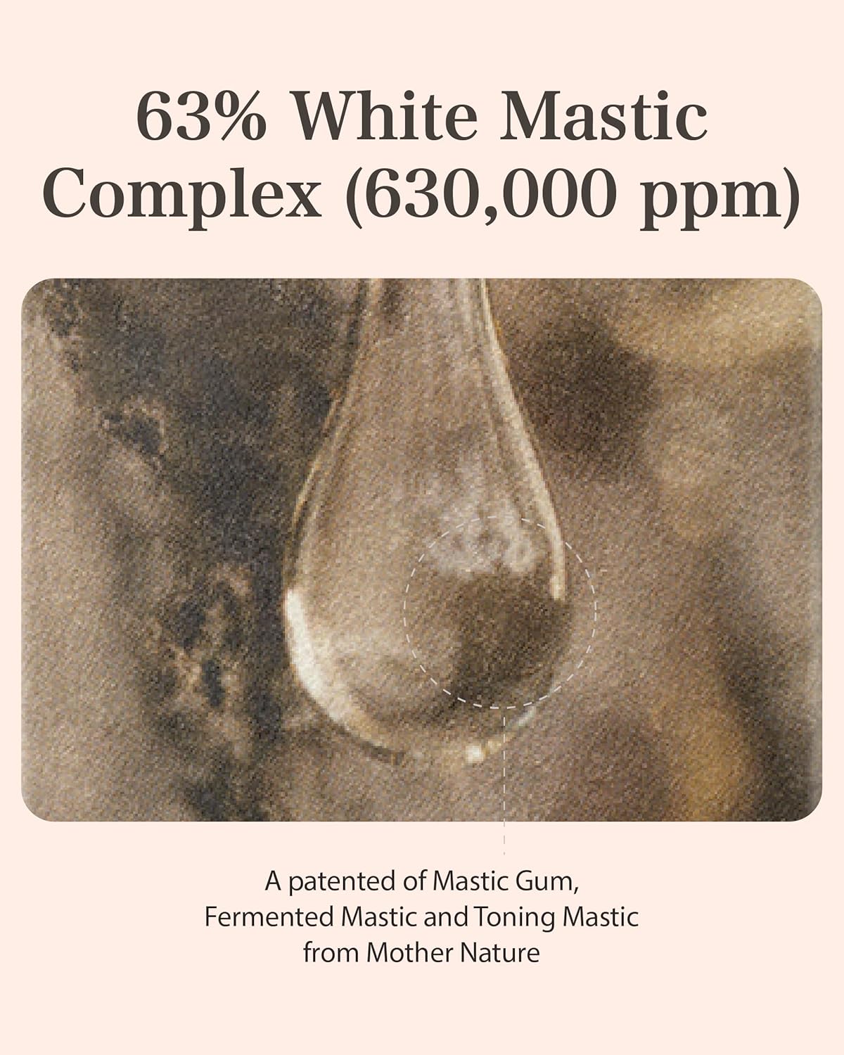 MASTINA Mastic Ampoule Serum Dropper Type (0.5fl oz, Pack of 2) White Mastic Complex 63%, Tranexamic Acid 2%, Niacinamide 5% - Face Serum for Firming, Hydrating, Radiant Glass Skin. Korean Skin Care