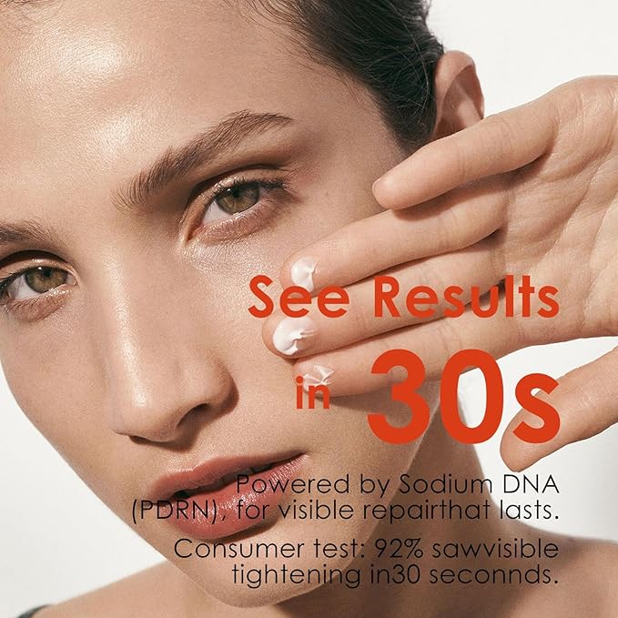 30S Instant Eye Lift Cream | Temporary Eye Tightener | Smooths Wrinkles, Puffy Eyes & Eye Bags | Dual-Action Firming | PDRN Formula for Long-Term Repair, Korean Skincare, 0.71 Fl Oz