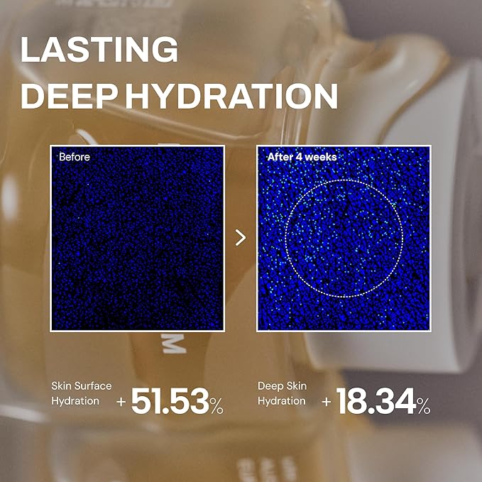 Whamisa Organic Cactus Magic Serum, Anti-Wrinkle & Brightening, Rejuvenation, Strengthen Skin Barrier, Probiotics, Hydrating, Facial Ampoule, Pore Refining (32ml)