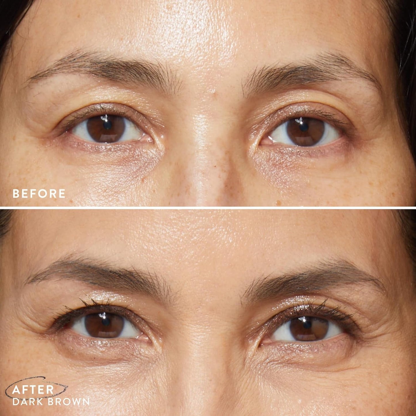 LAURA GELLER NEW YORK INKcredible Waterproof Brow Pencil- Blending Spoolie Brush - Long Lasting Eyebrow Filler (04 Dark Brown)