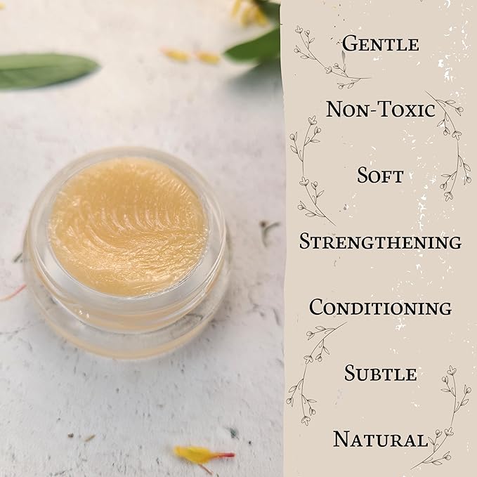 Mascara Alternative | Lash Pomade | Long-Lasting Lash Health | Natural Eyelash Growth Serum with Organic Castor Oil & Argan Oil | Increases Length & Volume | Natural Silk Fibers