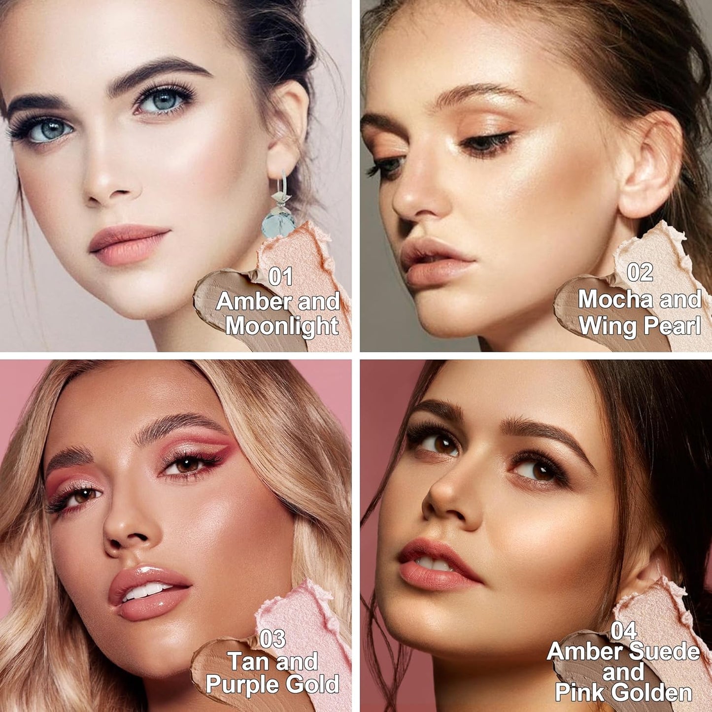 FV Contour Stick, Double-ended Contour and Highlighter Stick, Smooth & Blendable Cream Contour Stick with Natural Finish, Highly Pigmented & Long Lasting, Vegan & Cruelty-free, 04