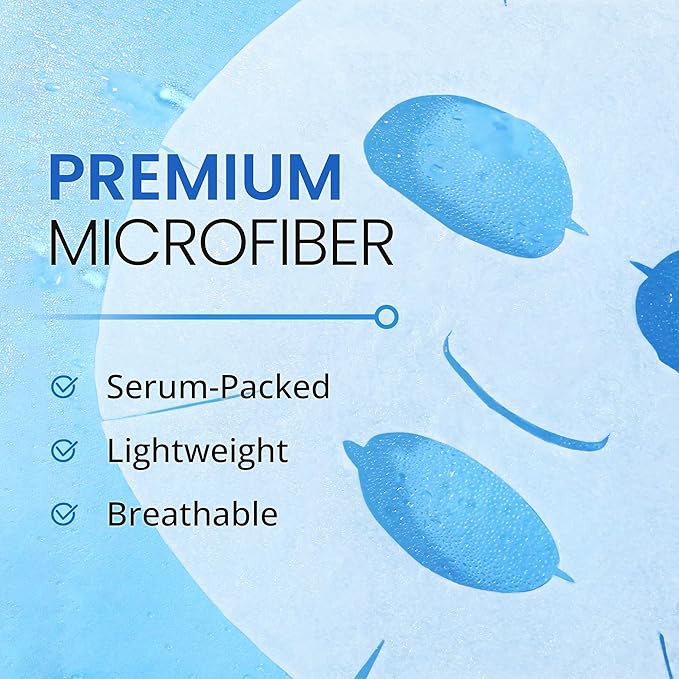 Ebanel 15 Pack Collagen Face Mask with Hyaluronic Acid, Vitamin C, Peptide, Aloe, Instant Brightening Hydrating Face Masks Skincare Korean Sheet Mask, Skin Firming, Lifting Anti Aging Facial Masks