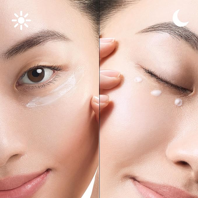 Erno Laszlo Day & Night Anti-Wrinkle Intensive Eye Cream, Mature Skincare, Anti-Aging Eye Cream Helps with Dark Circles, Fine Lines, Crow’s Feet, 2 x 0.27 Fl. Oz.