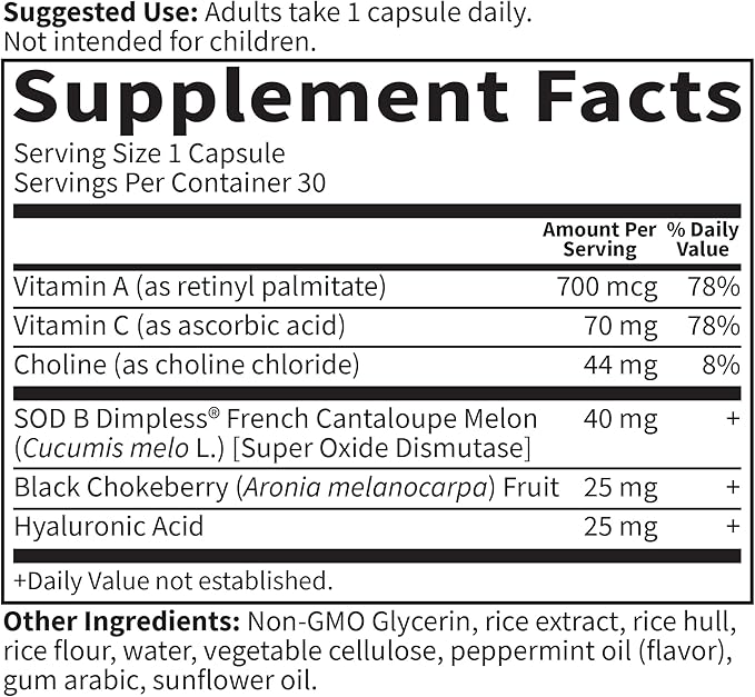 Garden of Life Skin Smooth DuoCaps 30ct