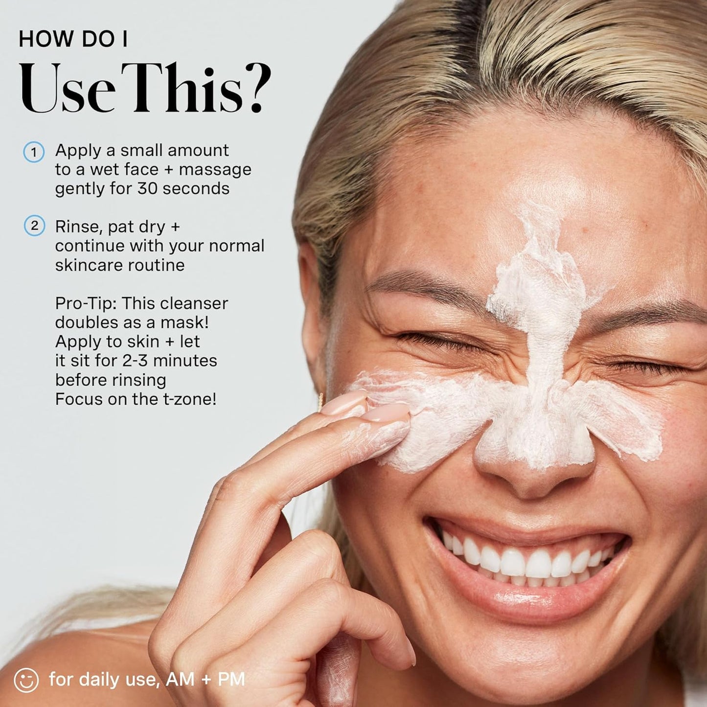 Kate Somerville EradiKate 3% Sulfur Daily Foaming Cleanser Acne Treatment – Clinically Formulated Medicated Face Wash Balances Skin & Cleans Pores, 4 Fl Oz