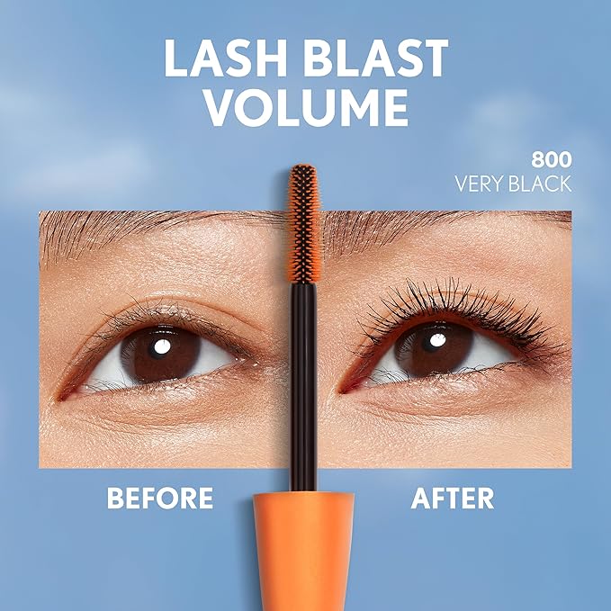 COVERGIRL Lash Blast Volume Mascara, Long-Wearing, Smudge-Proof, Cruelty Free - Black (Pack of 1)