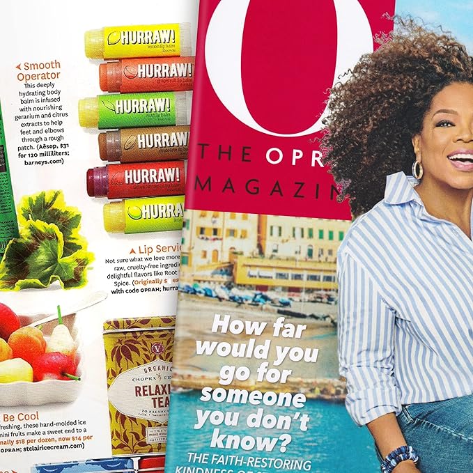 Hurraw! Orange Lip Balm: Organic, Certified Vegan, Cruelty and Gluten Free. Non-GMO, 100% Natural Ingredients. Bee, Shea, Soy and Palm Free. Made in USA