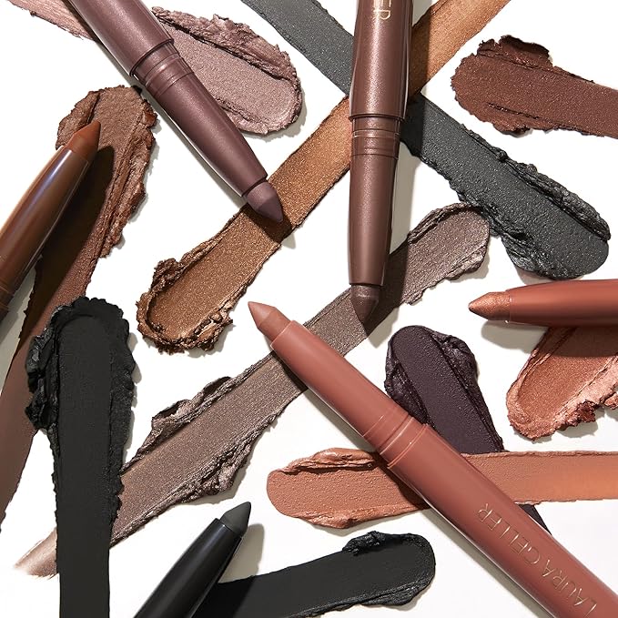 LAURA GELLER NEW YORK Kajal Longwear Kohl Eyeliner Pencil - Clove Kohl - Caffeine and Vitamin E - Smooth & Blendable Liner - Built-In Sharpener